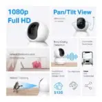 Tp-Link Wifi Camera Tapo C210 Pan/Tilt Home Security Wi-Fi Camera - Image 4