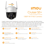 IMOU Cruiser SE/SC (3MP/5MP) Pan/Tilt 360° Color Night Vision 2 Way Talk Outdoor Security CCTV Camera - Image 7