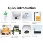 IMOU Ranger Mini 3MP Smart Motion Tracking AI Human Detection Home CCTV Wireless IP Camera with Wall Bracket - Image 9