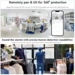 IMOU Ranger Mini 3MP Smart Motion Tracking AI Human Detection Home CCTV Wireless IP Camera with Wall Bracket - Image 6