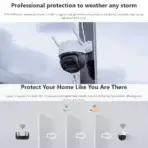 Imou Cruiser Z 5MP 3K 12x Zoom Pan/Tilt Color Night Vision Two way Talk IP66 Outdoor Security CCTV Camera - Image 11