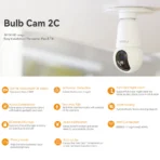 IMOU Bulb Cam 2C 3MP Indoor Wifi Security Camera - Image 5