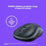 Logitech B175 USB Wireless Mouse – Plug & Play, Long Battery, Quiet & Compact - Image 4