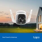 TP-Link Tapo C320WS Outdoor Security Wi-Fi Camera—4MP QHD, Full-Color Night Vision, IP66 Weatherproof - Image 9