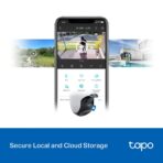 TP-Link Tapo C520WS Outdoor Security Wi-Fi Camera | 4MP 2K QHD | Starlight Color Night Vision | 360° Coverage | IP66 - Image 9