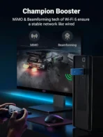 UGREEN AX1800 WiFi Adapter WiFi6 USB3.0 5G & 2.4G Dual-band USB WiFi PC Laptop Wifi Antenna USB Wifi Dongle Wifi Adapter - Image 5