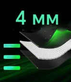 UGREEN LP670 E-Sports Series Aura Gaming Mouse Pad – 800×300×4mm, Smooth High-Density Fabric, Non-Slip Rubber Base, Precision Stitched Edges, Washable Extended Desk Mat - Image 5