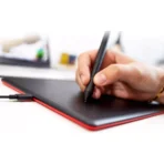 Wacom Pen 2K (LP190K) – Stylus for Wacom Intuos & One By Wacom Tablets  Battery-Free EMR Pen | 2048 Pressure Levels | Programmable Side Button - Image 5