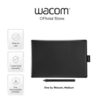 Wacom One CTL-472 Graphics Pen Tablet – Small Size (CTL-472), Battery-Free Pen, 2048 Pressure Levels, Compatible with PC, Mac & Chromebook