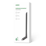 UGREEN AC650 Dual Band Wireless USB Adapter (CM496 – 90339) High-Gain 6dBi Antenna | Dual Band 2.4G & 5G | Plug & Play WiFi Dongle - Image 10