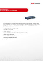Hikvision DS-3E1309P-EI/M 8-Port Smart PoE Switch | 60W | VLAN | 300m Long Range | CCTV Network Switch - Image 2