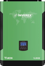 Inverex Yukon 5.2KW Solar Inverter – Pure Sine Wave, 80A MPPT, Works Without Battery, Wall-Mounted - Image 4