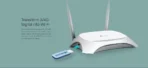 TP-Link TL-MR3420 3G/4G Wireless N Router | 300Mbps | USB Modem Support - Image 3
