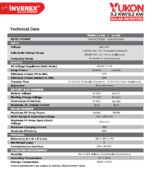 Inverex Yukon 3.2KW Solar Inverter | 3200W Pure Sine Wave | 80A MPPT | Battery Optional - Image 3
