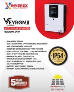 Inverex Veyron II Premium 4200-24 Solar Inverter | 4KW 24V MPPT | PV8000 IP54 with WiFi - Image 3