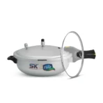 Emerald 2-in-1 Anodized Wok Pressure Cooker with Free Glass Lid - Image 4