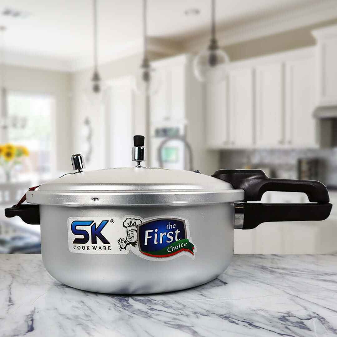 Ocean 2-in-1 Aluminum Pressure Cooker By SK Cookware - Image 2