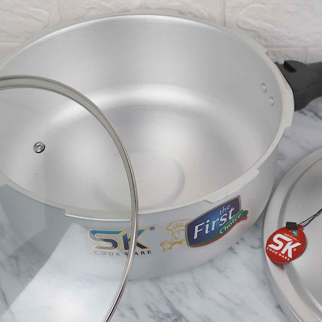 Ocean 2-in-1 Aluminum Pressure Cooker By SK Cookware - Image 8