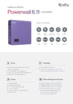 Ultra-Safe Knox Powerwall 6.11 Lithium Battery 51.2V 100Ah | 5.12kWh Long-Life Energy Storage - Image 2