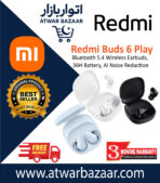 Redmi Buds 6 Play – Bluetooth 5.4 Wireless Earbuds, 36H Battery, AI Noise Reduction