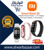 Xiaomi Smart Band 10 AMOLED Fitness Tracker – 1.72” Display, 150+ Sports Modes, 21-Day Battery