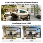 Xiaomi Solar Outdoor Camera BW400 Pro Set – 2.5K AI Security Camera, 10000mAh Battery, Solar Powered, IP66 Waterproof - Image 3