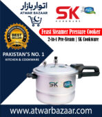 Feast Steamer Pressure Cooker 2in1 Pre‑Steam | SK Cookware