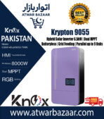 Knox Krypton 9055 Hybrid Solar Inverter 6.5kW | Dual MPPT | Batteryless | Grid Feeding | WiFi Monitoring | 3 Years Warranty