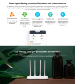 Mi Router 4A – Ultra-Fast AC1200 Dual Band Smart WiFi Router with Powerful 4 Antennas - Image 7