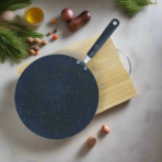 Non Stick Marble Coated Tawa Black by SK Cookware
