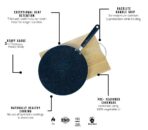 Non Stick Marble Coated Tawa Black by SK Cookware