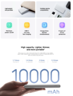 Xiaomi Power Bank 10000mAh 22.5W Lite | Air Travel Safe - Image 4
