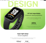 Xiaomi Smart Band 9 Active – 1.47″ Fitness Tracker, 50 Sports Modes, 18-Day Battery, 5ATM Waterproof - Image 6