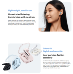 Redmi Buds 6 Active True Wireless Earbuds | Bluetooth 5.4, 30H Battery, Black & Blue - Image 4