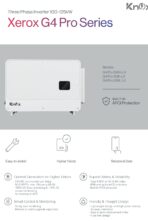 Knox Xerox G4 Pro Series 100kW–125kW Three Phase Solar Inverter | Industrial-Grade Power & Smart Protection - Image 3