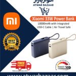 Xiaomi 33W Power Bank 10000mAh with Integrated USB-C Cable