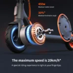 Xiaomi Electric Scooter 4 Go – Smart, Powerful & Stylish 20km/h E-Scooter with App Connectivity - Image 6