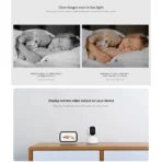 Xiaomi Smart Camera C300 – 2K HD AI Security Camera, 360° PTZ, Night Vision, Two-Way Audio - Image 6