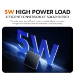 Xiaomi Outdoor Camera Solar Panel BW Series – Powerful 5W Continuous Solar Charging - Image 4