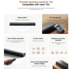 Xiaomi Soundbar Pro 2.0ch – Dolby Audio 42W TV Soundbar - Image 3