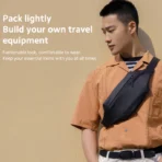 Xiaomi Sports Fanny Pack – Waterproof Waist Bag with Bottle Holder & YKK Zippers - Image 4