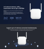 Xiaomi WiFi Range Extender N300 – Powerful 300Mbps Signal Booster with Dual Antenna - Image 3
