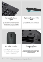 Xiaomi Wireless Keyboard and Mouse Combo – Smooth 2.4GHz Plug & Play Productivity Set - Image 6