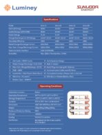 Sunwoda Luminey Atrix 51.2V Lithium Battery | 6000 Cycles Solar LiFePO4 | Hybrid Inverter Compatible - Image 3