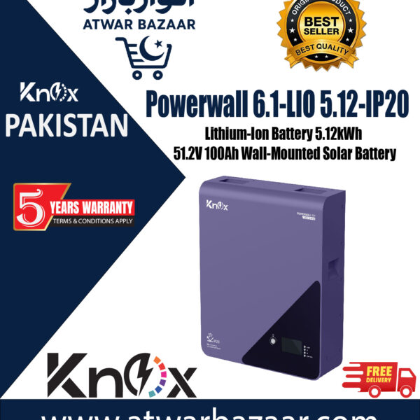 Knox Powerwall 6.1 LIO 5.12 IP20