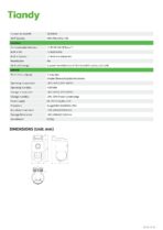 Tiandy TC-H363N 6MP Fixed Color Maker Wi-Fi PT Camera – Dual 3MP Panorama + Detail, 50m Night Vision, Two-Way Audio, IP66 - Image 5